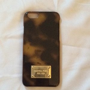 Tortoise Michael kors phone case